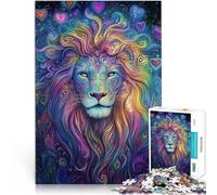 Puzzle da 1000 pezzi per adulti “leone sacro” Fatto di legno，Adatto a partire dai 14 anni Gioco impossibile Il miglior regalo per adulti e adolescenti。misurare：50x75cm/19.68x29.52pollice