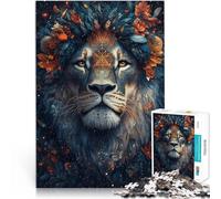 Puzzle da 1000 pezzi per adulti leone sacro Fatto di legno per età pari o superiore a 14 anni Antistress Vacanza a casa Uccidere il tempo Regalo divertente per la famiglia misurare：50x75cm