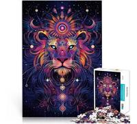 Puzzle da 1000 pezzi per adulti leone sacro Giocattoli che creano dipendenza e sfidano l'intelligenza del cervello Adatto alle coppie 38x26cm