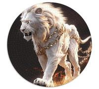 Puzzle da 1000 pezzi per adulti, Leoni scatenati, puzzle fai da te impegnativo per appassionati, regalo perfetto per il relax (67,5x67,5 cm)