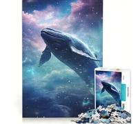 Puzzle da 1000 pezzi per adulti "Leviatano Celeste", decorazione da parete, disegno da assemblare, regalo per amici e familiari 50x75cm