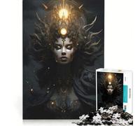 Puzzle da 1000 pezzi per adulti "L'Incantatrice", gioco per famiglie, allena la mente e la manualità, ideale come regalo per tutta la famiglia 38x26cm