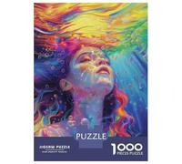 Puzzle Da 1000 Pezzi Per Adulti Liquid Dreams Puzzle Per Adulti Giochi Rilassanti Vacanza A Casa Passatempo Difficile E Stimolante 52x38cm/1000pcs