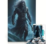Puzzle da 1000 pezzi per adulti L'ira del re dell'oceano giochi per famiglie decorazione perfetta compleanno e Natale 38x52cm