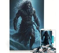 Puzzle da 1000 pezzi per adulti "L'ira del re dell'oceano" gioco per famiglie difficile e stimolante regalo di compleanno e unico 50x75cm