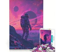 Puzzle da 1000 pezzi per adulti Lo spazio è selvaggio gioco impossibile per divertimento in famiglia compleanno e Natale 38x52cm
