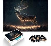 Puzzle da 1000 pezzi per adulti Lo spirito della foresta Fatto di cartone da 14 anni in su gioco di sfida unico Offerti come regali per tutta la famiglia misurare：26x38cm/10.24 x 14.96pollice