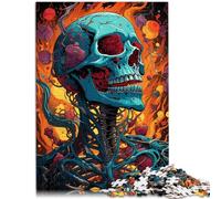 Puzzle da 1000 pezzi per adulti. Lo strano puzzle di apprendimento scheletro per tutta la famiglia (26 x 38 cm) di tutta la famiglia.