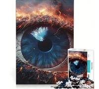 Puzzle da 1000 pezzi per adulti "L'occhio del ciclone", gioco impossibile, decorazione per la casa, ideale come regalo per tutta la famiglia 50x75cm