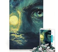 Puzzle da 1000 pezzi per adulti L'occhio del ciclone, gioco pratico, decorazione artistica per la casa, compleanno e Natale 38x26cm