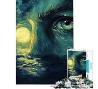 Puzzle da 1000 pezzi per adulti L'occhio del ciclone gioco rompicapo di logica e analisi compleanno e Natale (dimensioni 50x75cm)