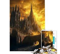 Puzzle da 1000 pezzi per adulti "L'ombra della cattedrale" gioco educativo giocattolo didattico ottimo regalo difficile (dimensioni 50x75cm)