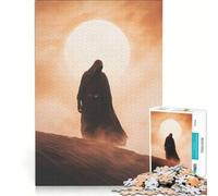 Puzzle da 1000 pezzi per adulti "Lonely Dark Lord" gioco educativo difficile e stimolante collezione d'artista belle arti 38x52cm
