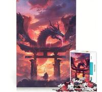 Puzzle da 1000 pezzi per adulti "L'ultima resistenza dei samurai" gioco educativo difficile e stimolante ideale come regalo 50x75cm