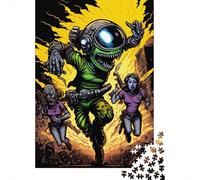 Puzzle da 1000 pezzi per adulti "L'ultima resistenza". Puzzle quadrati, per adulti e adolescenti, puzzle di carta, decorazioni artistiche per la casa, 38x26 cm/1000 pezzi.