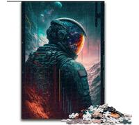 Puzzle da 1000 pezzi per adulti "L'ultimo astronauta", puzzle difficili per adulti, regalo perfetto per le feste, giocattolo educativo (dimensioni 50x75cm)