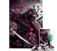 Puzzle da 1000 pezzi per adulti "L'ultimo samurai" gioco intellettuale rompicapo analisi e logica regalo per donne e uomini (dimensioni 75x50cm)