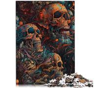 Puzzle da 1000 pezzi per adulti, luogo della morte, puzzle per giochi educativi, giocattolo sfida, 38 x 52 cm, adatto come decorazione da scrivania