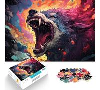 Puzzle da 1000 pezzi per adulti "Lupo cattivo" 50 x 75 cm Promuove l'amore tra coppie per adolescenti dai 14 anni in su.