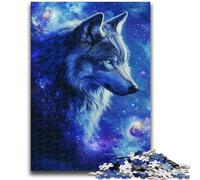 Puzzle da 1000 pezzi per adulti Lupo per 14 anni e oltre Interessanti regali per ridurre lo stress per amici e familiari 50x75cm
