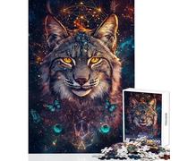 Puzzle da 1000 pezzi per adulti Lynx Cosmos Vision - Gioco impossibile per le vacanze a casa giocattolo educativo per ammazzare il tempo e rafforzare l'amore tra le coppie (38x52cm)