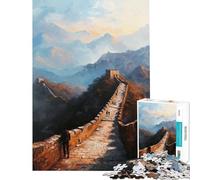 Puzzle da 1000 pezzi per adulti Maestosa Barriera Impossibile Gioco Educativo Sfida Giocattolo Divertente Regalo Migliora la Memoria (Dimensioni 50x75cm)