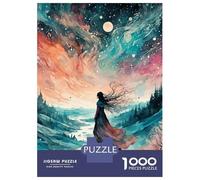 Puzzle Da 1000 Pezzi Per Adulti Magic of The North Puzzle Per Adolescenti Giocattolo Decorazione Da Parete Regalo Di Compleanno Regali Unici Per Compleanno E Natale 38x26cm/1000pcs