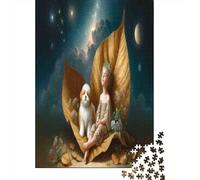 Puzzle Da 1000 Pezzi Per Adulti Magical Leaf Night Scene Puzzle Per Adulti Gioco Pratico Decorazione Da Parete Ottimo Regalo Per I Giocatori 38x26cm/1000pcs