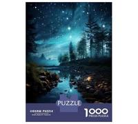 Puzzle Da 1000 Pezzi Per Adulti Magical Night Sky Reflections Puzzle Per Adolescenti Giochi Rilassanti Regali Per Donne Regali Per Amici E Familiari 70x50cm/1000pcs
