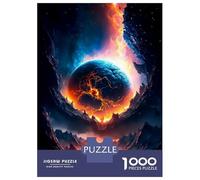 Puzzle Da 1000 Pezzi Per Adulti Magma Planet Puzzle Per Adulti Gioco Rompicapo Assemblaggio Di Modelli Difficile E Impegnativo 70x50cm/1000pcs