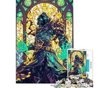 Puzzle da 1000 pezzi per adulti Mago Arcano di Smeraldo Puzzle per adulti Giochi rilassanti Vacanza a casa Passatempo stimolante da completare (Dimensioni 38x52cm)