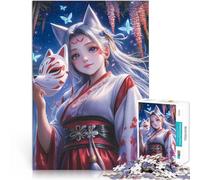 Puzzle da 1000 pezzi per adulti Maschera mistica Kyu iocattoli educativi per l'apprendimento Giochi per famiglie Adatto alle coppie 75x50cm