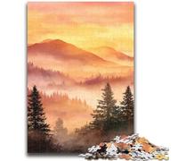 Puzzle da 1000 pezzi per adulti, Mattina d'autunno, 1000 pezzi per adolescenti, giochi di attività stimolanti per famiglie, giocattolo fai da te per decorazioni murali per la casa, regali (26x38cm)