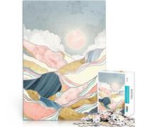 Puzzle da 1000 pezzi per adulti Mattina di primavera Difficile da completare ma divertente e umoristico è ideale come regalo per tutta la famiglia 38x26cm