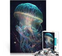 Puzzle da 1000 pezzi per adulti Medusa Galassia per il giocattolo di sfida del gioco educativo Regalo di compleanno, regali, arte murale 52x38cm