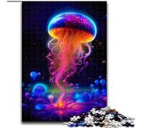 Puzzle da 1000 pezzi per adulti, meduse incantate, rompicapo stimolante per adolescenti, perfetto come decorazione per la casa o come regalo (dimensioni: 26x38cm)