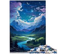 Puzzle da 1000 pezzi per adulti meraviglioso mondo pensiero puzzle 50 x 75 cm collezione di artisti belle arti per bambini dai 14 anni in su