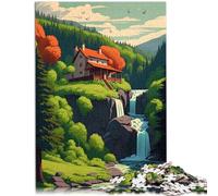 Puzzle da 1000 pezzi per adulti, meraviglioso mondo per divertimento in famiglia, decorazione da parete unica compleanno adolescente dai 14 anni in su, 26 x 38 cm