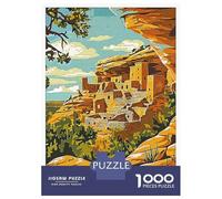 Puzzle Da 1000 Pezzi Per Adulti Mesa Verde National Park Puzzle Rompicapo Gioco Di Logica Gara Di Velocità Manuale Ottimo Regalo Per I Giocatori 70x50cm/1000pcs