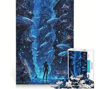 Puzzle da 1000 pezzi per adulti "Metropoli sottomarina" gioco educativo corsa a tempo ideale come regalo per tutta la famiglia 50x75cm