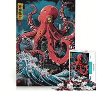 Puzzle da 1000 pezzi per adulti Metropoli tentacolare Gioco pratico Difficile e stimolante Adatto per la decorazione della scrivania 38x26cm
