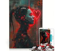 Puzzle da 1000 pezzi per adulti "Mi manchi", gioco per famiglie, rilassante e stimolante per l'amore di coppia 38x26cm