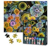 Puzzle da 1000 pezzi, per adulti, microrganismi e crescita embrionale, design astratto, puzzle di alta qualità, 27,5 x 19,7 pollici (70 x 50 cm)