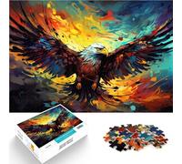 Puzzle da 1000 pezzi per adulti "Midjourney, in cielo", colore per puzzle 50 x 75 cm, antistress - sfida difficile per adolescenti dai 14 anni in su