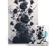 Puzzle da 1000 pezzi per adulti Midnight Bloom gioco educativo difficile e stimolante gioco unico e avvincente 38x52cm