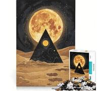 Puzzle da 1000 pezzi per adulti, Miraggio Celeste, gioco divertente, interazione genitore-figlio, con poster abbinato e foglio di curiosità 38x26cm