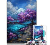 Puzzle da 1000 pezzi per adulti misterioso cancello Torii 1000 pezzi per adolescenti per giochi educativi giocattoli da regalo per tutta la famiglia 75x50cm