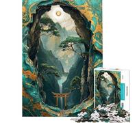Puzzle da 1000 pezzi per adulti mistico passaggio Kintsugi puzzle per ragazzi gioco pratico per migliorare la memoria regalo per amici e familiari (dimensioni 50x75cm)