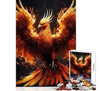 Puzzle da 1000 pezzi per adulti mistico uccello fenice decorazione per la casa giocattoli regali di Babbo Natale segreto gioco pratico allena il tuo cervello e le tue mani dimensioni 38x52cm