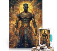 Puzzle da 1000 pezzi per adulti Mitologia egizia Fatto di legno per e da 14 anni in su Decorazione della casa Ottimi regali e giocattoli misurare:50x75cm